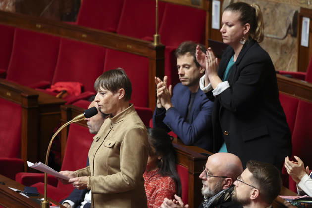 NEWS : Questions au Gouvernement - Assemblee Nationale - Paris - 25 03 2026 Sylvie Ferrer - Mathilde Panot ParisFrance  Copyright: xMichtofx