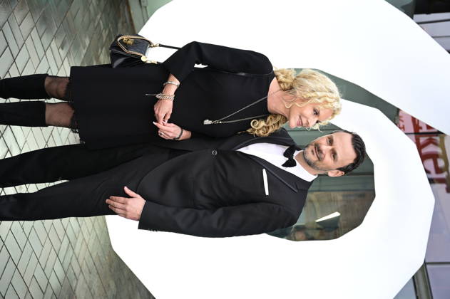 Victoria Herrmann with husband David Böthig at the 9 Windflüchter Charity Gala 2026 in aid of the Betroffen˜ foundation in the Störtebeker Brauquartier Stralsund, 28 03 2026 Copyright: xMatthiasxWehnertx