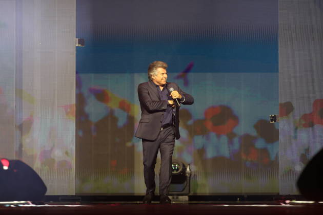 Andy Borg live at the Schlager Night of the Year 2026 in the Olympic Hall Munich, 28 03 2026 Copyright: xAgenturxMatthiasxWehnertx xM.xGränzdörferx