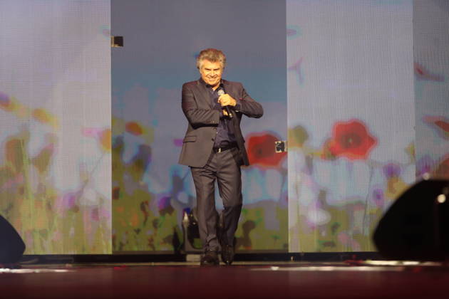 Andy Borg live at the Schlager Night of the Year 2026 in the Olympic Hall Munich, 28 03 2026 Copyright: xAgenturxMatthiasxWehnertx xM.xGränzdörferx