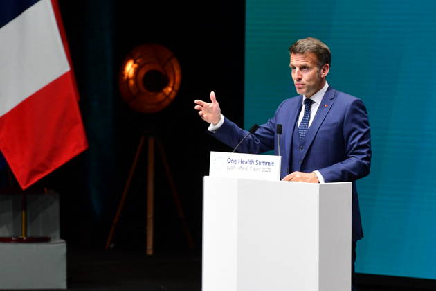 Emmanuel Macron President of the French Republic Speech by E Macron President of the French Republic , on the occasion of the opening session of the One Health Summit at the Cité Internationale de Lyon, on April 7, 2026 The French Head of State spoke with T A Ghebreyesus, Director-General of the World Health Organization From April 5 to 7, the city of Lyon, the French capital of health, will host the ninth One Planet Summit, dedicated to the One Health approach, which takes into account the interdependence between human, animal and environmental health, and thus enables better prevention and treatment of diseases. The Summit will also be an opportunity to advance the reform of the global health system to make it more resilient, Romain Do  Copyright: xRomainxDoucelinx xBestimagexRomainxDoucelinx xBestimagex