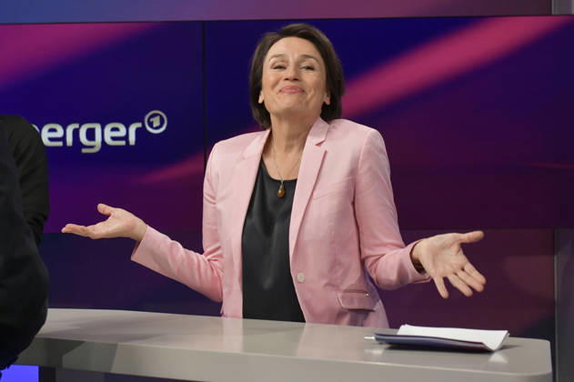 on the ARD talk show maischberger in Studio Berlin Adlershof Berlin, 15 04 2026 Foto:xM.xBehrensx xFuturexImagex maischberger1504_6403