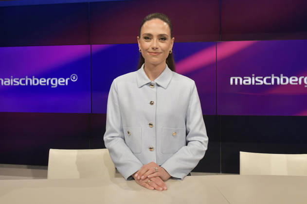 Franca Lehfeldt on the ARD talk show maischberger in Studio Berlin Adlershof Berlin, 15 04 2026 Foto:xM.xBehrensx xFuturexImagex maischberger1504_6404
