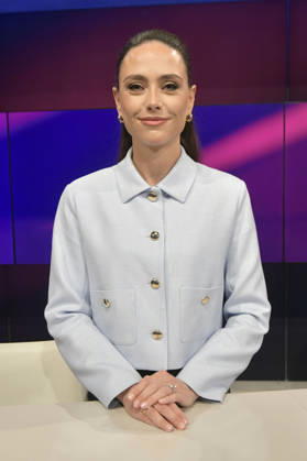 Franca Lehfeldt on the ARD talk show maischberger in Studio Berlin Adlershof Berlin, 15 04 2026 Foto:xM.xBehrensx xFuturexImagex maischberger1504_6405