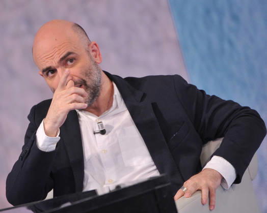 photo Mario Romano IPP Milan 26 04 2026 TV broadcast CHE TEMPO CHE FA in the photo Roberto Saviano writer Italy Photo Press World Copyright CHE TEMPO CHE FA
