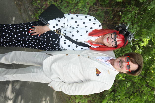Jörg Draeger with his wife Petra Draeger at Bild Renntag 2026 at the Gelsenkirchen trotting track Gelsenkirchen, 01 05 2026 Copyright: xAgenturxMatthiasxWehnertx xM.xGränzdörferx