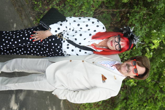 Jörg Draeger with his wife Petra Draeger at Bild Renntag 2026 at the Gelsenkirchen trotting track Gelsenkirchen, 01 05 2026 Copyright: xAgenturxMatthiasxWehnertx xM.xGränzdörferx