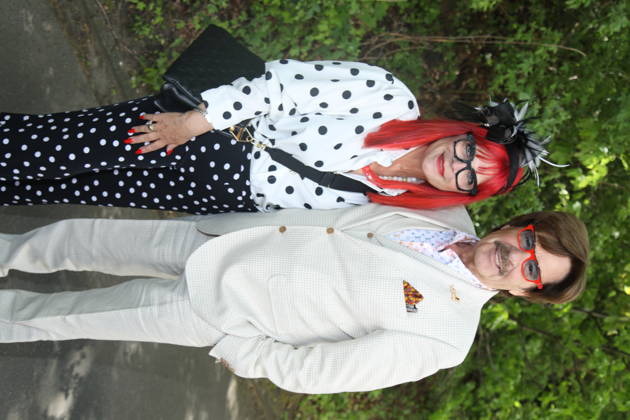 Jörg Draeger with his wife Petra Draeger at Bild Renntag 2026 at the Gelsenkirchen trotting track Gelsenkirchen, 01 05 2026 Copyright: xAgenturxMatthiasxWehnertx xM.xGränzdörferx