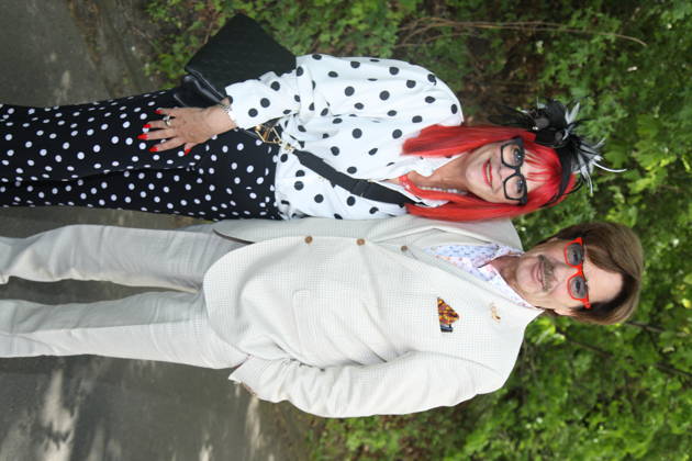 Jörg Draeger with his wife Petra Draeger at Bild Renntag 2026 at the Gelsenkirchen trotting track Gelsenkirchen, 01 05 2026 Copyright: xAgenturxMatthiasxWehnertx xM.xGränzdörferx
