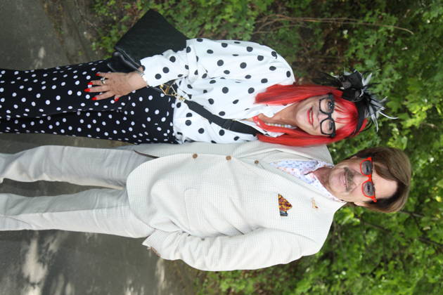 Jörg Draeger with his wife Petra Draeger at Bild Renntag 2026 at the Gelsenkirchen trotting track Gelsenkirchen, 01 05 2026 Copyright: xAgenturxMatthiasxWehnertx xM.xGränzdörferx