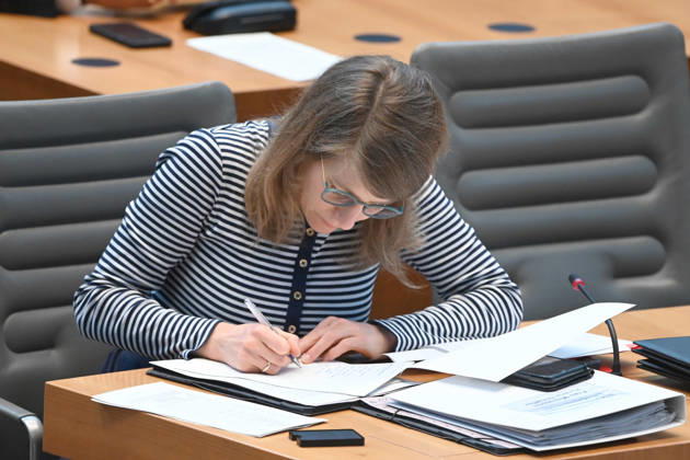 Verena SCHAEFFER, Schäffer, Minister for Children, Youth, Family, Equality, Refugees and Integration of the State of North Rhine-Westphalia 121 Session of the State Parliament of North Rhine-Westphalia, in the State Parliament of North Rhine-Westphalia NRW, Duesseldorf on 06 05 2026,