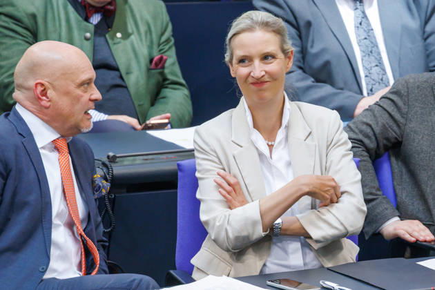 Bundestag Alice Weidel AfD in the German Bundestag on 08 05 26 in Berlin Berlin Berlin Germany Bundestag