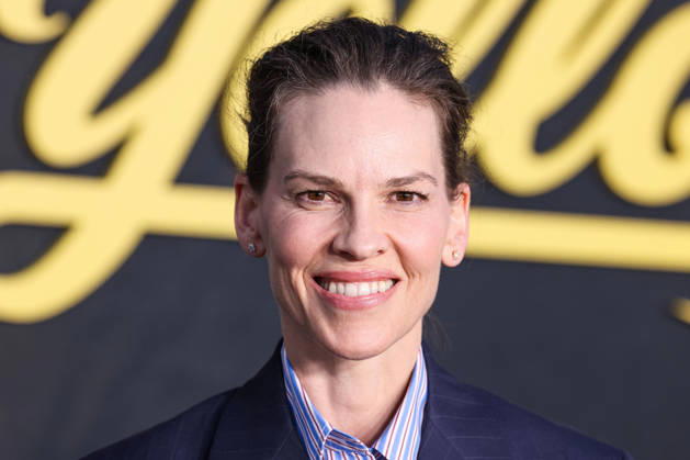 Showtime s Yellowjackets Season 3 Emmy FYC Event NORTH HOLLYWOOD, LOS ANGELES, CALIFORNIA, USA - APRIL 10: American actress and film producer Hilary Swank arrives at Showtime s Yellowjackets Season 3 Emmy FYC (For Your Consideration) Event held at the Wolf Theatre at the Saban Media Center at the Academy of Television Arts and Sciences on April 10, 2025 in North Hollywood, Los Angeles, California, United States. (Photo by Xavier Collin Image Press Agency)