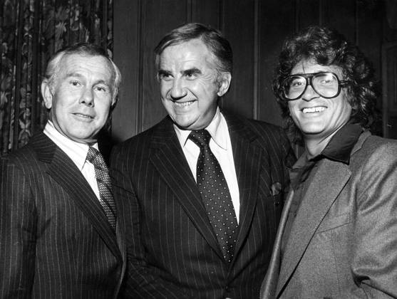 ED MCMAHONdsdasda Jan. 26, 2006 - EDMCMAHONRETRO.JOHNNY CARSON ED MCMAHON MICHAEL LANDON. NATE CUTLER- Copyright: xNatexCutlerx
