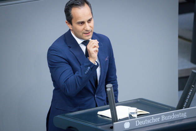 German Bundestag, 80th plenary session Mahmut Oezdemir SPD in portrait during his speech on the agenda item Establishment of a UA attack on the Nordstream pipelines at the 80th session of the German Bundestag in Berlin, 21 05 2026 Berlin Berlin Germany