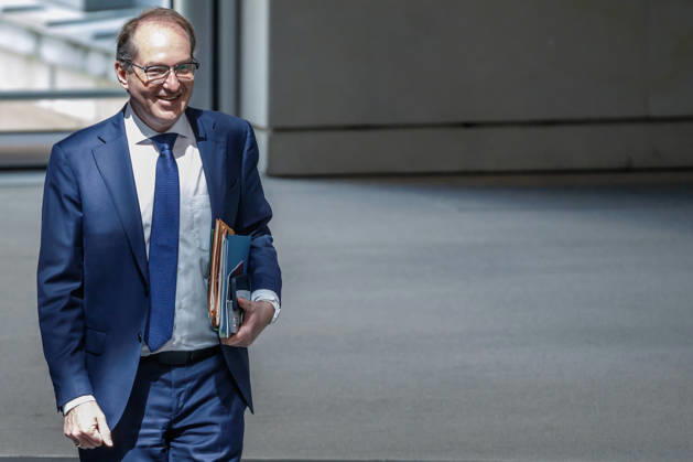 Bundestag Alexander Dobrindt CSU , Federal Minister of the Interior in the German Bundestag on 21 05 26 in Berlin Berlin Berlin Germany Bundestag
