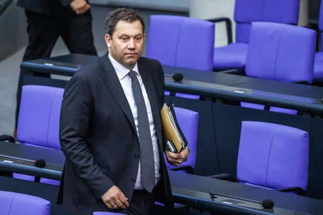 Bundestag Lars Klingbeil SPD , Federal Minister of Finance in the German Bundestag on 22 05 26 in Berlin Berlin Berlin Germany Bundestag