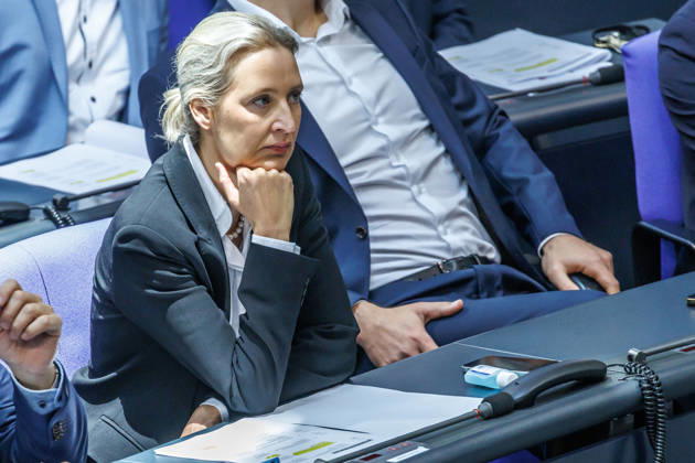 Bundestag Alice Weidel AfD in the German Bundestag on 22 05 26 in Berlin Berlin Berlin Germany Bundestag