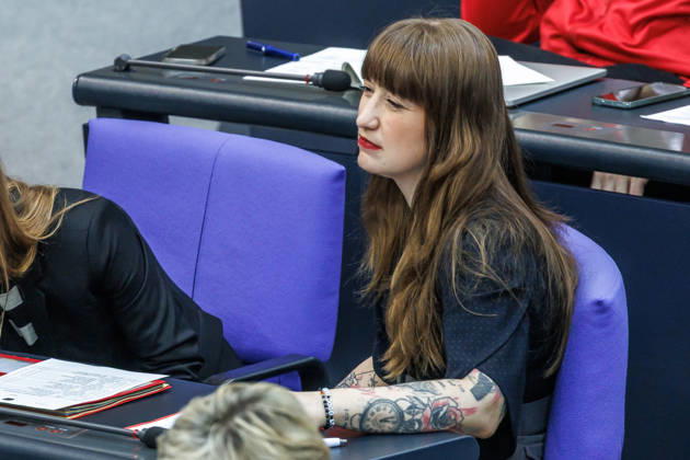 Bundestag Heidi Reichinnek The Left in the German Bundestag on 22 05 26 in Berlin Berlin Berlin Germany Bundestag