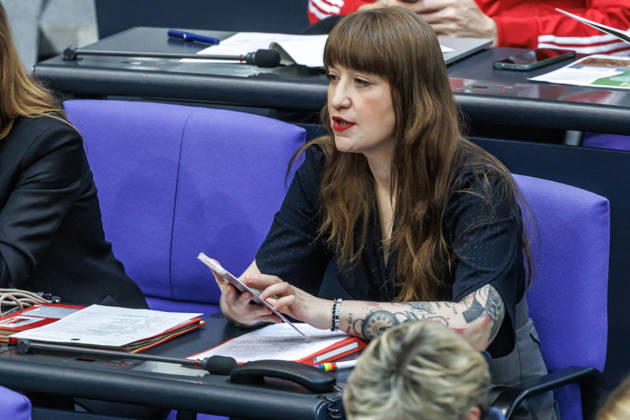 Bundestag Heidi Reichinnek The Left in the German Bundestag on 22 05 26 in Berlin Berlin Berlin Germany Bundestag