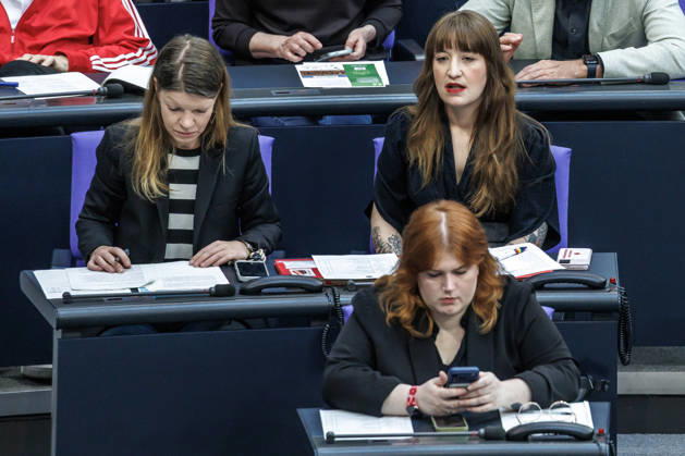 Bundestag Heidi Reichinnek The Left in the German Bundestag on 22 05 26 in Berlin Berlin Berlin Germany Bundestag