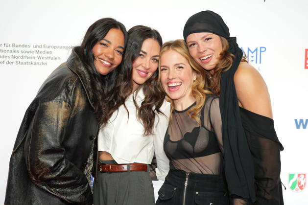 12 Seriencamp Festival actress Salka Weber, actress Mona Pirzad, actress Paula Kalenberg, actress Lilja van der Zwaag as part of the 12 Seriencamp Festival on June 11, 2026 at Cinenova in Cologne Ehrenfeld Cologne CINENOVA North Rhine-Westphalia