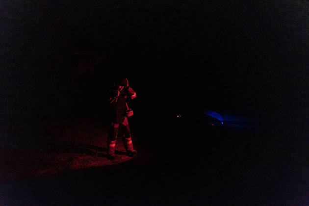 Ukrainian firefighters battle blaze after Russian drone strike in Druzhkivka DRUZHKIVKA, UKRAINE - JUNE 17: A Ukrainian firefighter is seen at the scene following a Russian drone attack in Druzhkivka, Ukraine, on June 17, 2026. Diego Herrera Carcedo Anadolu Ukraine Donetsk. Editorial use only. Please get in touch for any other usage. Copyright: x2026xAnadoluxDiegoxHerreraxCarcedox