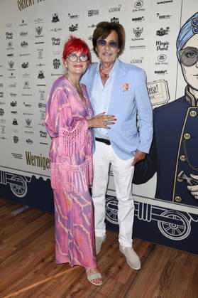 Jörg Draeger with his wife Petra Draeger at the get-together before Julian F. M. Stoeckel s special trip on the Harz Narrow-Gauge Railway at the Burghotel Hasselröder in Wernigerode, June 25, 2026 Foto:xN.xKubelkax xFuturexImagex get_togehter_6611