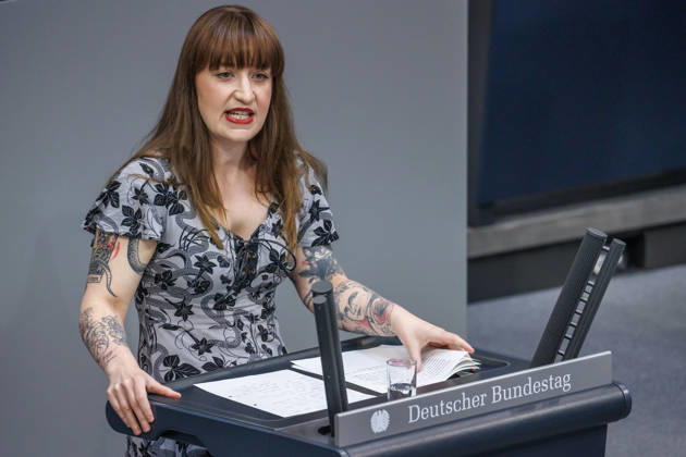 Bundestag Heidi Reichinnek The Left Party in the German Bundestag on July 9, 2026, in Berlin, Berlin, Germany, Bundestag