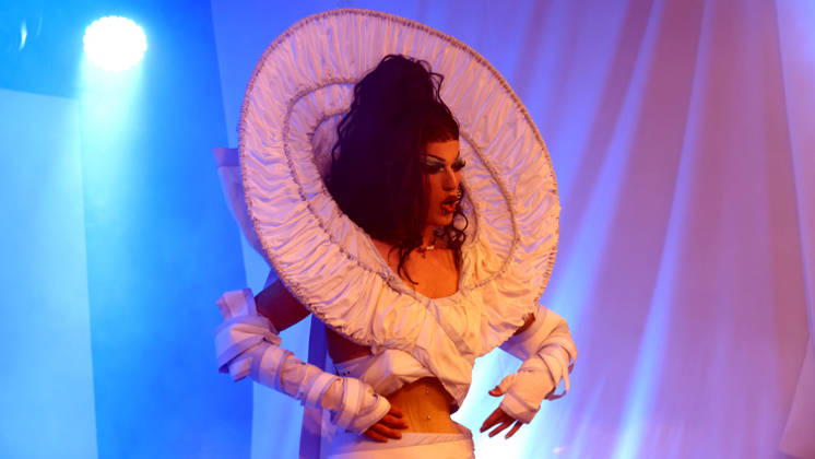 July 25, 2026 Halle (Saale) Halle (Saale) Halle (Saale) Saxony-Anhalt View Cityscape Saxony-Anhalt View 2026 Summer Festival at the Peißnitzhaus Peißnitzhaus Festival Drag Show Drag and Travesty Show Photo by Dalya �