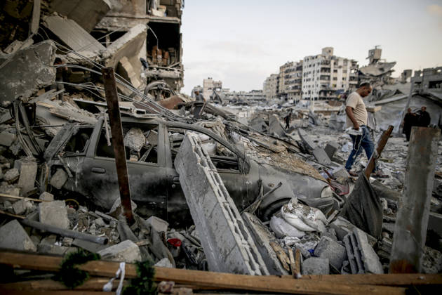 Israeli attacks continue in Gaza GAZA, PALESTINE - JULY 30 : Palestinians inspect the damage following Israeli airstrikes targeting civilian settlement areas in the Shatila (Shati) Refugee Camp on July 30, 2026 in Gaza, Palestine. Saeed M. M. T. Jaras Anadolu Gaza City Gaza. Editorial use only. Please get in touch for any other usage.  Copyright: x2026xAnadoluxSaeedxM.xM.xT.xJarasx