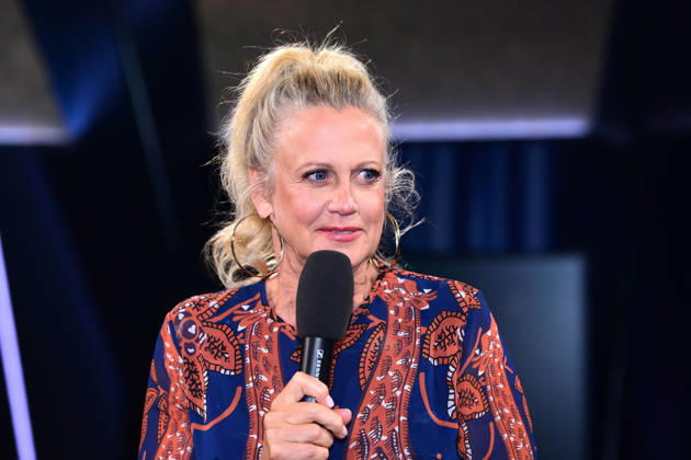 Barbara Schoeneberger during the NDR Talk Show at the NDR Studios on August 7, 2026, in Hamburg, Germany NDR Talk Show on August 7, 2026, in Hamburg, Germany