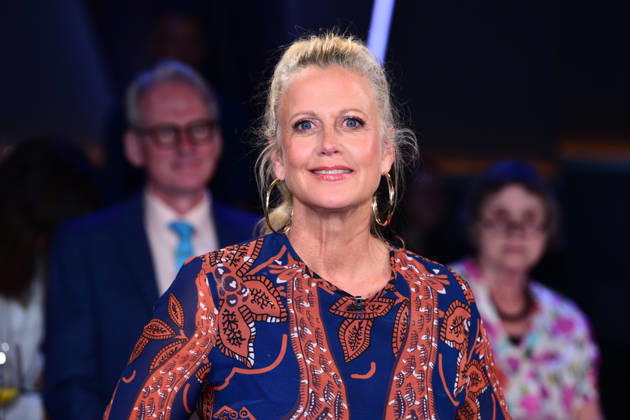 Barbara Schoeneberger during the NDR Talk Show at the NDR Studios on August 7, 2026, in Hamburg, Germany NDR Talk Show on August 7, 2026, in Hamburg, Germany