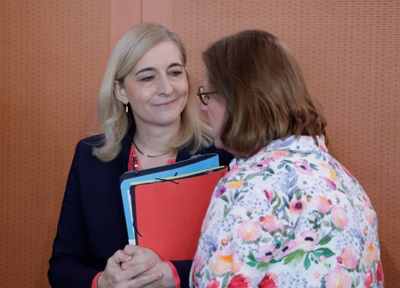 Nina Warken, Federal Minister for Special Tasks and Head of the Federal Chancellery, Germany, Berlin, Federal Chancellery; At its 55th meeting on August 12, 2026, the Federal Cabinet will address, among other things, the draft bill to introduce an early retirement pension