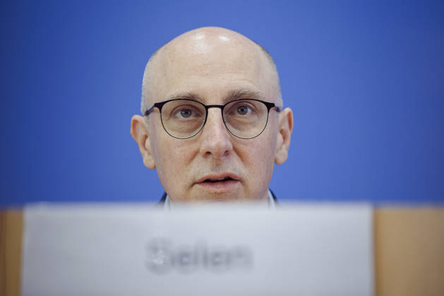 Sinan Selen, President of the Federal Office for the Protection of the Constitution (BfV), photographed at the Federal Press Conference in Berlin, August 26, 2026, Berlin, Germany Copyright: xThomasxTrutschelx