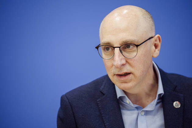 Sinan Selen, President of the Federal Office for the Protection of the Constitution (BfV), photographed at the Federal Press Conference in Berlin, August 26, 2026, Berlin, Germany Copyright: xThomasxTrutschelx
