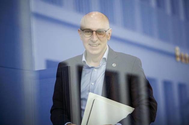 Sinan Selen, President of the Federal Office for the Protection of the Constitution (BfV), photographed at the Federal Press Conference in Berlin, August 26, 2026, Berlin, Germany Copyright: xThomasxTrutschelx