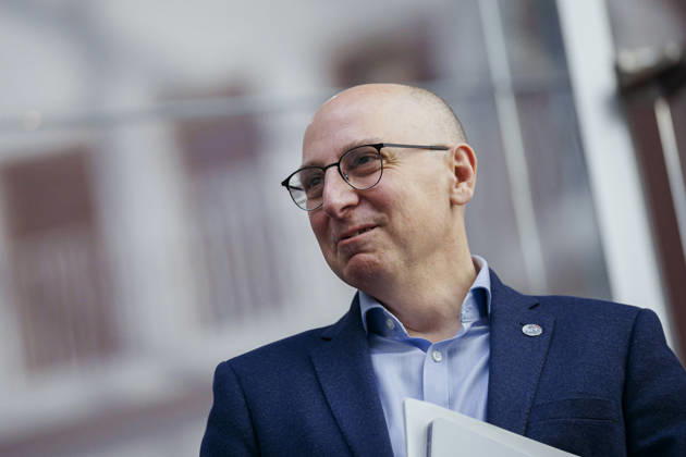 Sinan Selen, President of the Federal Office for the Protection of the Constitution (BfV), photographed at the Federal Press Conference in Berlin, August 26, 2026, Berlin, Germany Copyright: xThomasxTrutschelx
