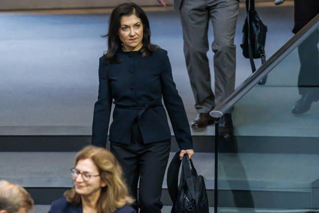 Bundestag: Katherina Reiche (CDU), Federal Minister for Economic Affairs and Energy, at the German Bundestag on September 9, 2026, in Berlin, Berlin, Germany, Bundestag