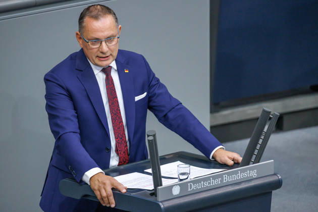 Bundestag Tino Chrupalla AfD in the German Bundestag on September 9, 2026, in Berlin, Berlin, Berlin, Germany, Bundestag