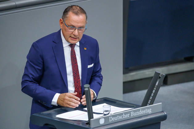 Bundestag Tino Chrupalla AfD in the German Bundestag on September 9, 2026, in Berlin, Berlin, Berlin, Germany, Bundestag
