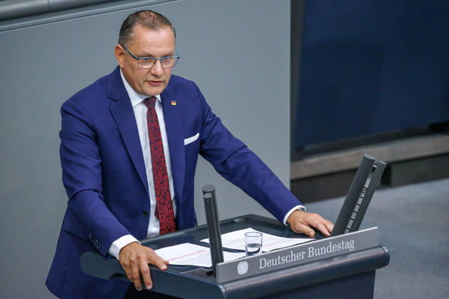 Bundestag Tino Chrupalla AfD in the German Bundestag on September 9, 2026, in Berlin, Berlin, Berlin, Germany, Bundestag