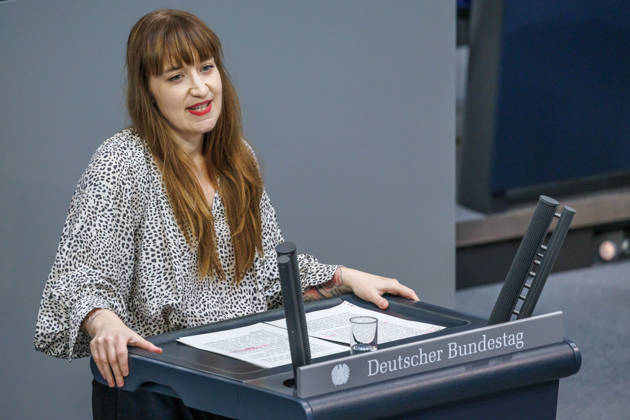 Bundestag Heidi Reichinnek The Left Party in the German Bundestag on September 9, 2026, in Berlin, Berlin, Germany, Bundestag
