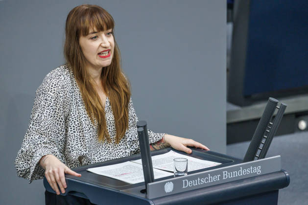 Bundestag Heidi Reichinnek The Left Party in the German Bundestag on September 9, 2026, in Berlin, Berlin, Germany, Bundestag