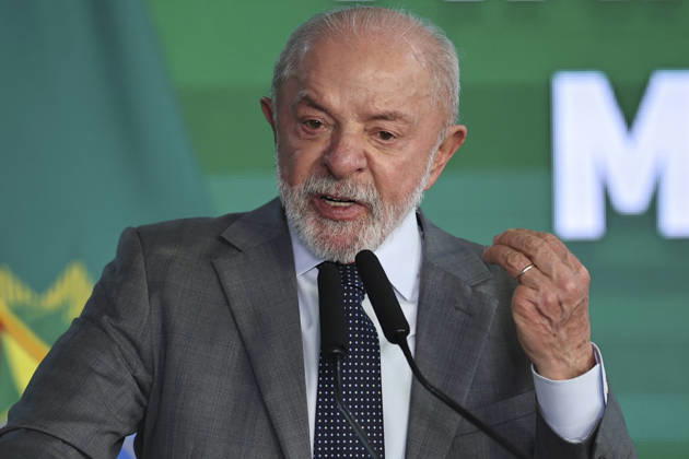 Brazilian President Lula da Silva attends a ceremony at the Planalto Palace in Brasilia BRASILIA, BRAZIL - SEPTEMBER 14: Brazil s President Luiz Inacio Lula da Silva attends a ceremony at the Planalto Palace in Brasilia, Brazil, September 14, 2026. Mateus Bonomi Anadolu Brasilia Brazil. Editorial use only. Please get in touch for any other usage. Copyright: x2026xAnadoluxMateusxBonomix