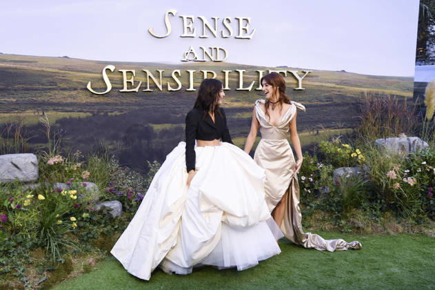Esme Creed Miles and Daisy Edgar Jones at the premiere of the film *Sense and Sensibility* at the Odeon Luxe Leicester Square in London, September 15, 2026 Foto:xS.xVasx xFuturexImagex sensibility_6999