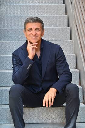 IPA88635756 - Rome: Rai Studios on Via Teulada. Photocall for the show *Il cacciatore di sogni*. Pictured: Stefano Buttafuoco  Copyright: xMaurizioxD Avanzox xMaurizioxDxAvanzox IPA88635756