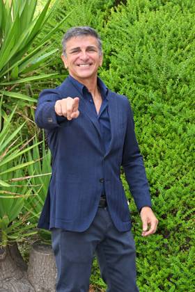 IPA88635615 - Rome: Rai Studios on Via Teulada. Photocall for the show *Il cacciatore di sogni*. Pictured: Stefano Buttafuoco  Copyright: xMaurizioxD Avanzox xMaurizioxDxAvanzox IPA88635615