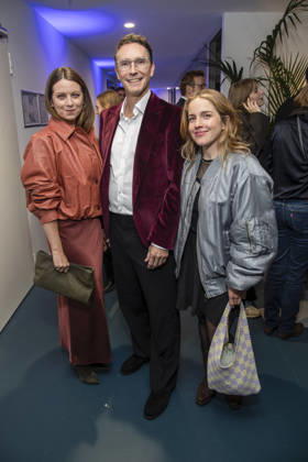ABB UEFA s Alice Dwyer, Sascha Schwingel, and Paula Kalenberg were guests at the UFA Celebrity Gathering Back in Berlin at the UFA GmbH Berlin offices in Berlin on September 17, 2026