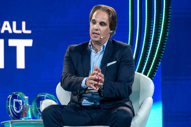 September 18, 2026, Lisbon, Lisbon, Portugal: Nuno Gomes (FPF) speaking during the elite players governance panel at the Portugal Football Summit at the Cidade do Futebol in Oeiras. Lisbon Portugal - ZUMAr238 20260918_zip_r238_039 Copyright: xRicardoxRochax